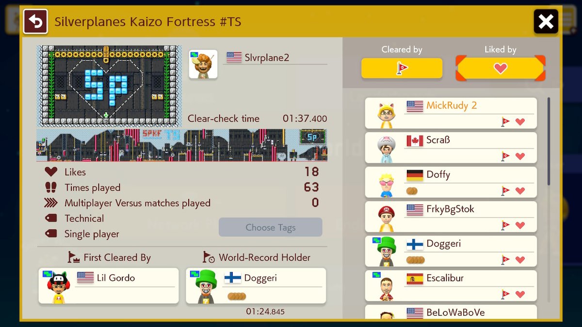 Mario_brahs's tweet image. GG #TeamShell #SuperMarioMaker2 #NintendoSwitch