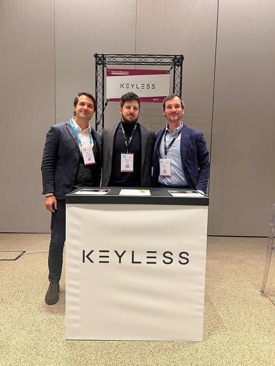 Today we are sponsoring #Security4Business in #Milan! 🇮🇹

Find us at booth #6 – and don't miss our CEO Andrea Carmignani who will be speaking at 12:50 at the main stage!
