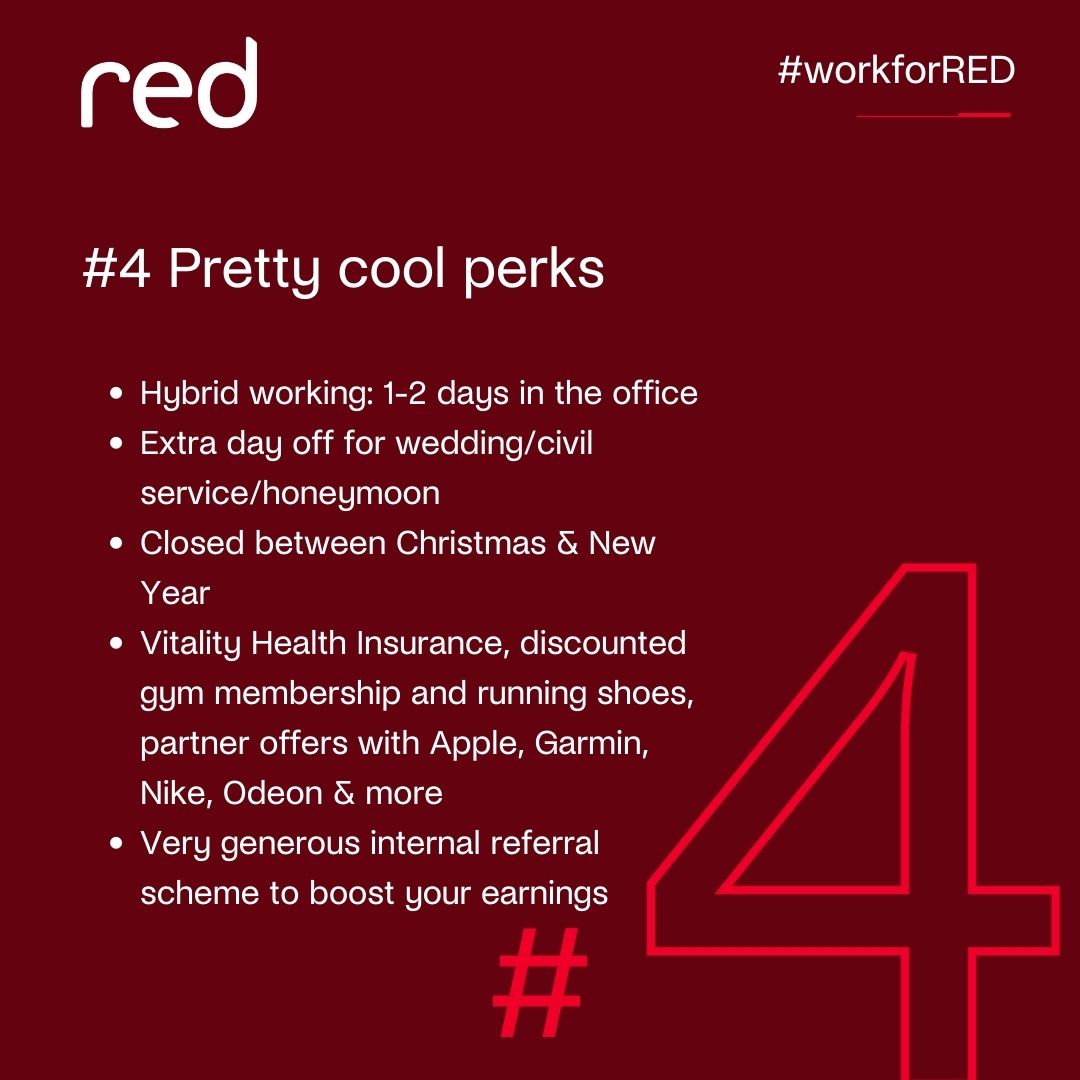 What is the colour of love? It's RED! Here are a few reasons to fall in love with RED Global.

#REDGlobal #workforred #recruitment