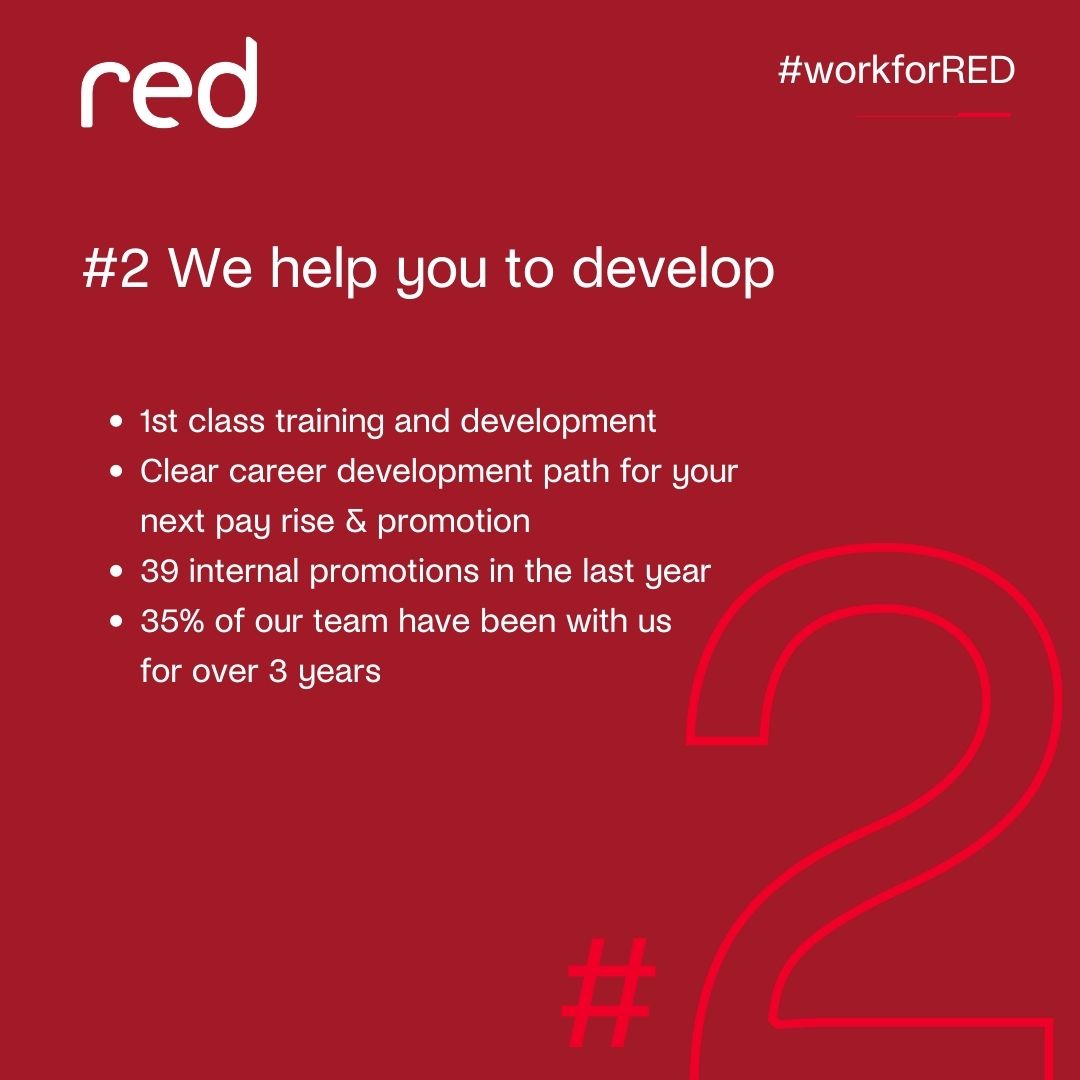 WorkforRed's tweet photo. What is the colour of love? It's RED! Here are a few reasons to fall in love with RED Global.

#REDGlobal #workforred #recruitment https://t.co/GoOWcBdSDQ