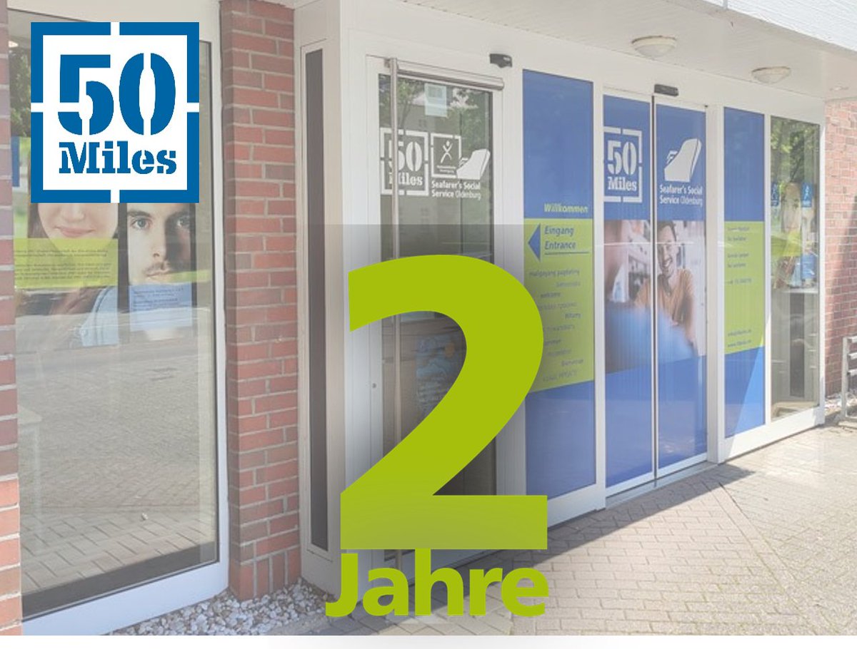Happy Birthday, 50 Miles! Unser Seeleute-Club in Oldenburg wird heute schon 2 Jahre alt. Mittlerweile konnte das Team das bereits 1.000 Betreuungsangebot an See- und Binnenschifffahrer*innen machen. Wir gratulieren herzlich 🤩
humanistische-vereinigung.de/nachricht/unse…
