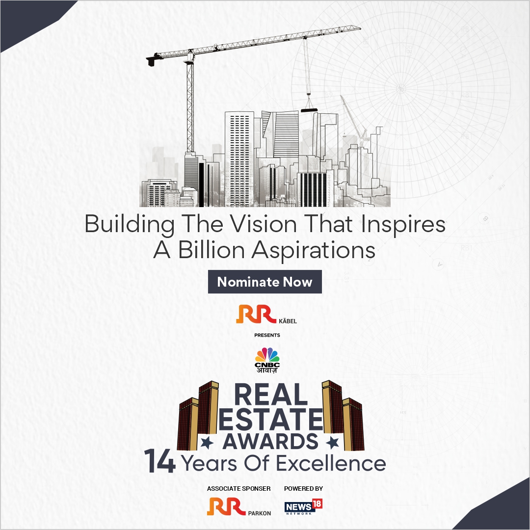 The real estate sector witnesses a new dawn, as pioneers create an unmatched vision to house a billion dreams. 

Nominate your projects for the 14th Real Estate Awards now! 

Visit: Realestateawards.co.in

@_RRKabel #CNBCAwaazREA2023 #Partnered