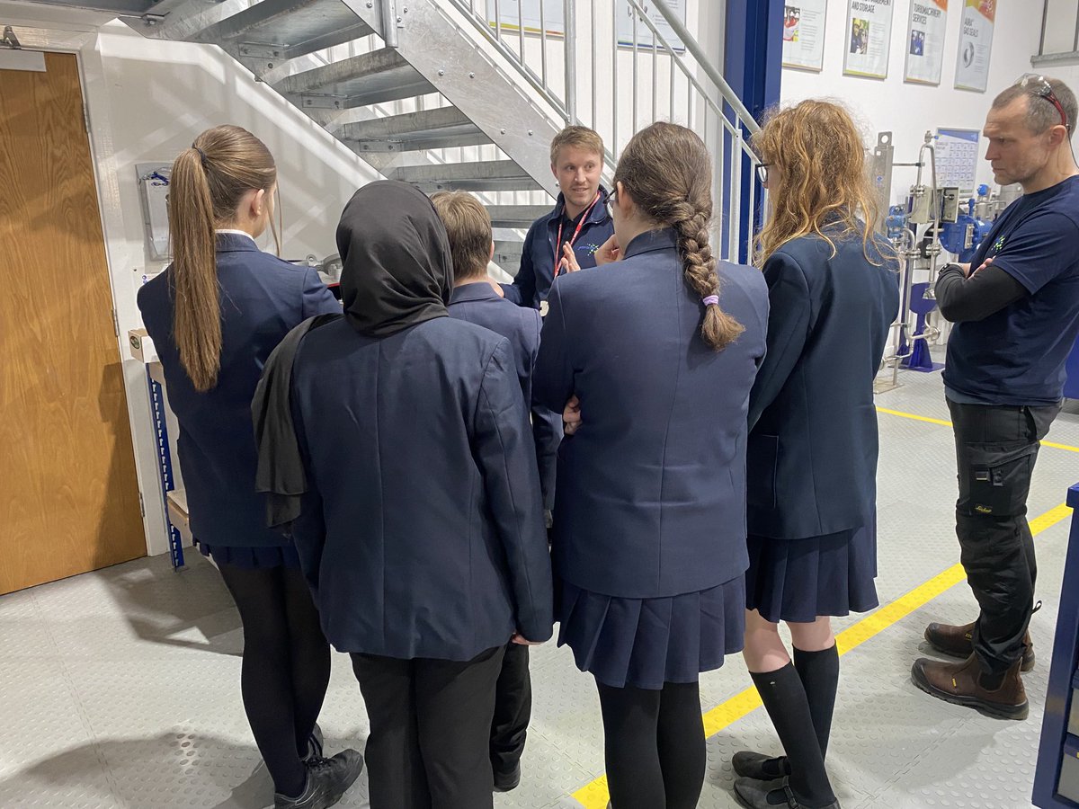 Exciting day with students visiting ⁦<a href="/JohnCraneInc/">John Crane</a>⁩ exploring the world of Engineering and Technology up close. #JohnCrane #STEMeducation #FutureEngineers