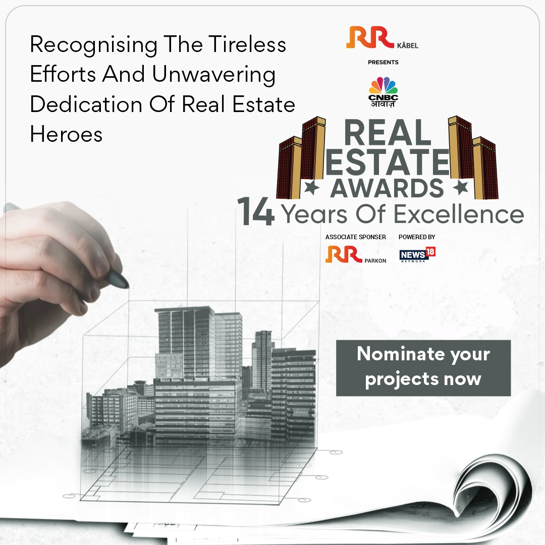 The pillars of the real estate sector are transforming the landscape of the future with each project redefining the industry.

Nominate your projects for the 14th Real Estate Awards now! 

Visit: Realestateawards.co.in

@_RRKabel #CNBCAwaazREA2023 #Partnered