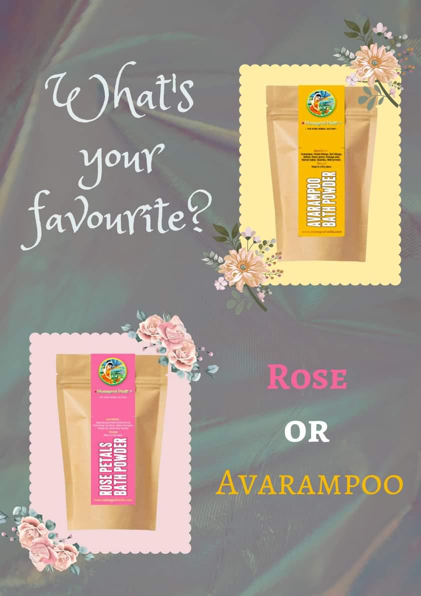 Hi there👋 We would love to hear your thoughts on our bath powders. What do you think of it?

#rose #avarampoo #bathpowder #relaxation #selfcare #pamperyourself #aromatherapy
