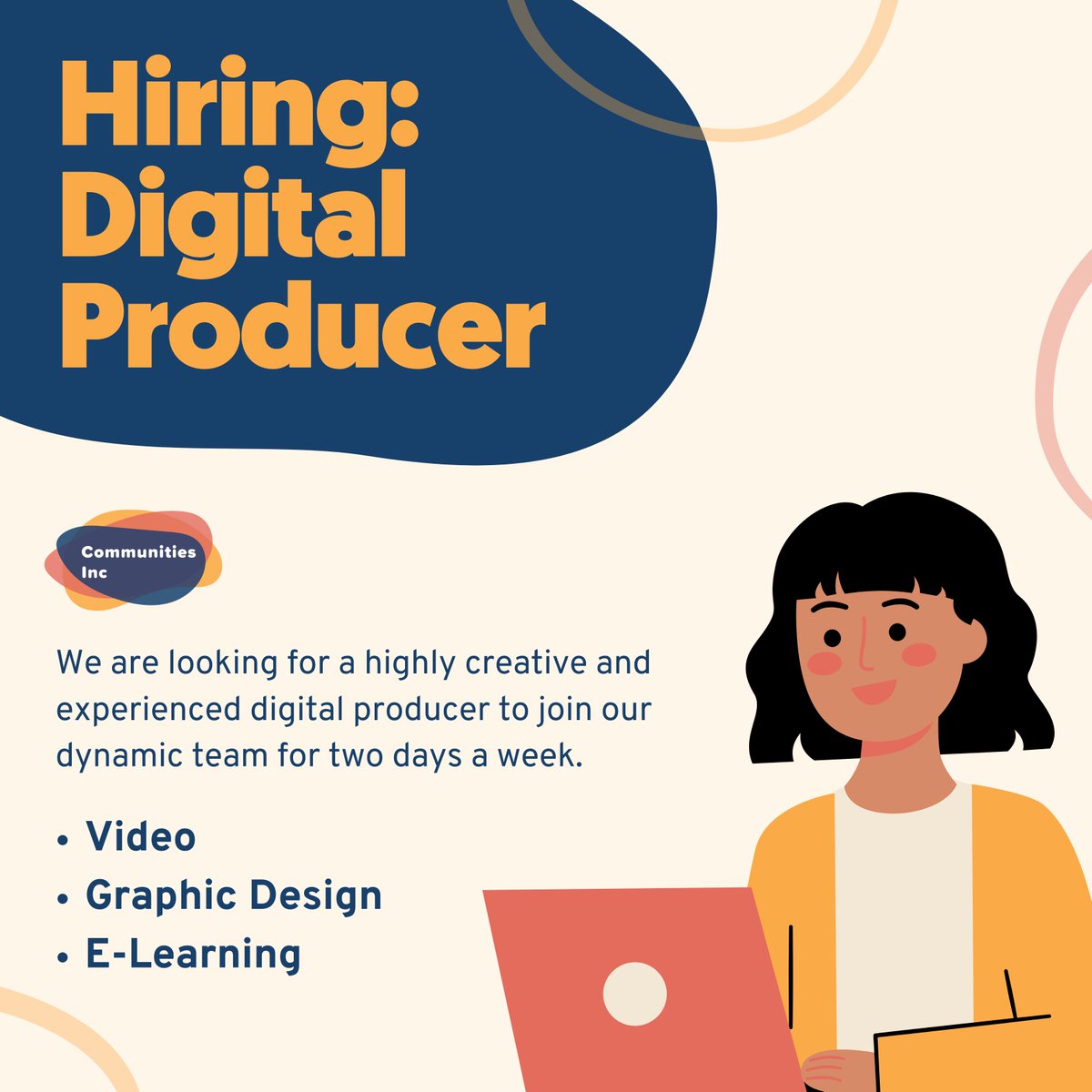Less than one week to apply for our digital producer vacancy! ⏰

Do you have knowledge and experience in developing and or assisting in E-learning platforms? Apply before 15th March: bit.ly/DigitalProduce…