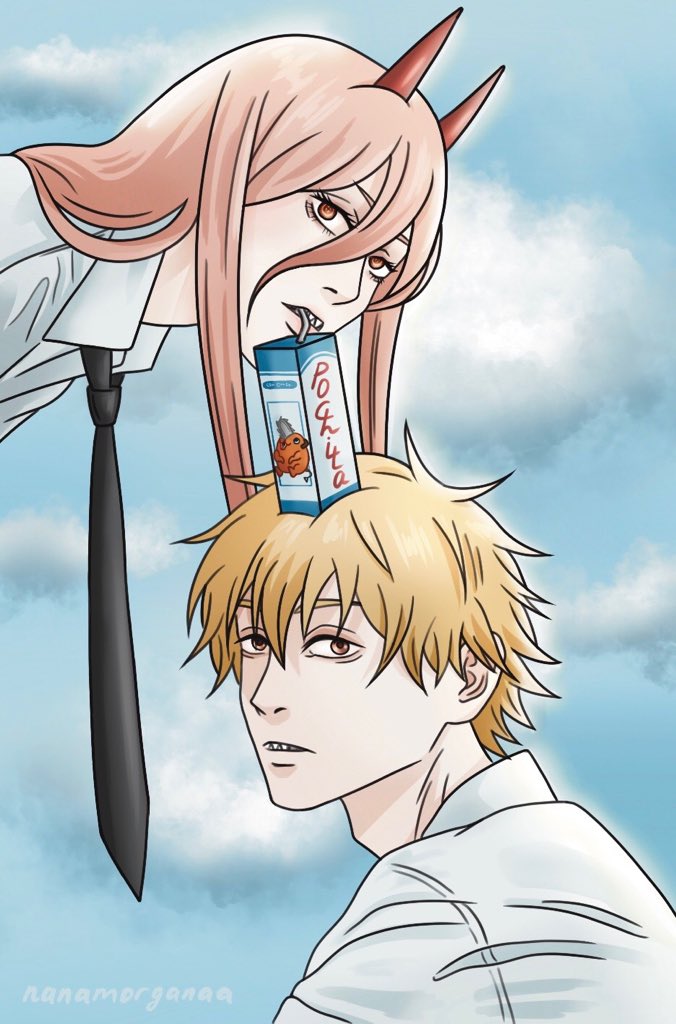 nanamorganaa's tweet photo. Friendship goals⛓️ #chainsawman #power #denji #ArtistOnTwitter #denjiandpower #csm #チェンソーマン https://t.co/SX6hBullGm