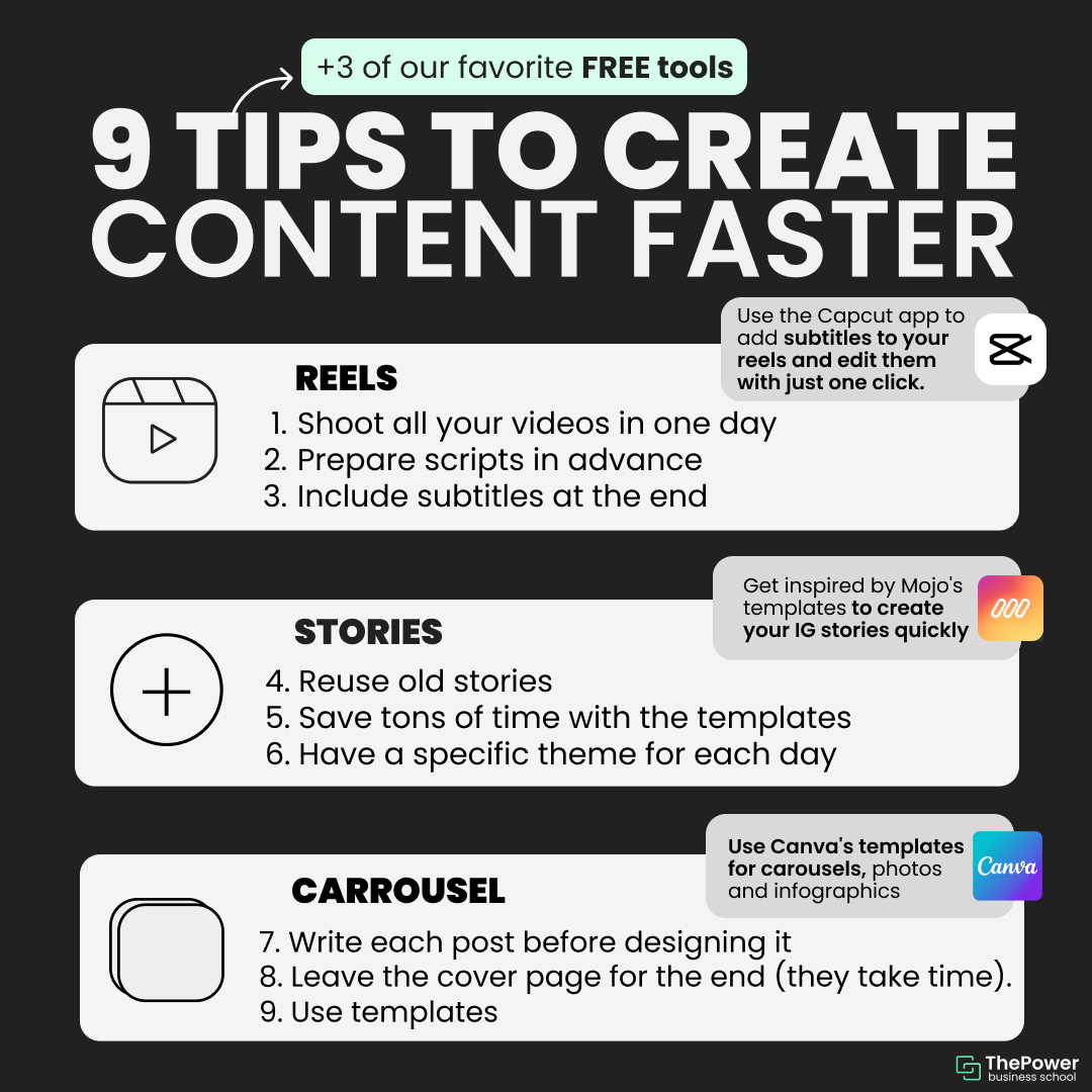 ThePower_Global's tweet photo. 👉🏻 Here we'll reveal some of our tricks that will help you save a lot of time.

Oh, and we'll also leave you with our favorite FREE #tools that make our lives easier when it comes to #Instagram. 

*you're welcome*

RT if you want us to do a part 2 of this post.

#marketing https://t.co/SAkz1uPXSw
