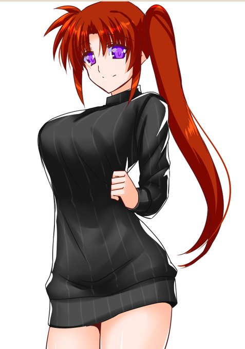 リリカル縦セタシリーズ☆ #魔法少女リリカルなのは https://t.co/TxslZD10Sa 