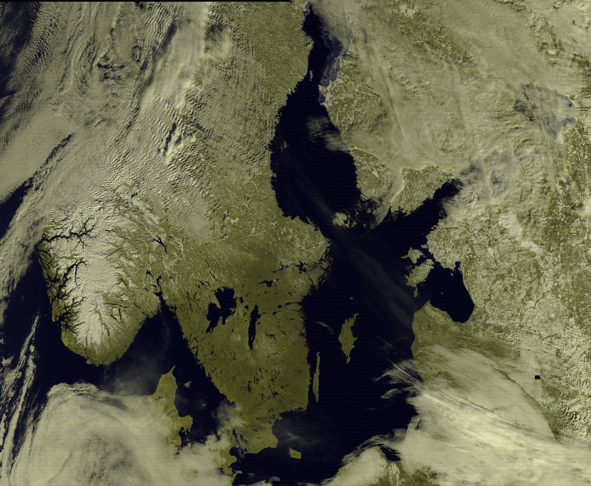 Back to the LimeSDR. From TERRA @ 09:47Z. A crop of Northern Europe.