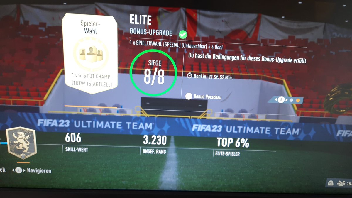 Wie weit seid ihr aktuell in den Rivals?

Am Wochenende gibt es einen nicen Stream mit Weekend League und Rivals Punkte farmen!
#FIFA23 #FGS23 #EA #eSports #Grinding