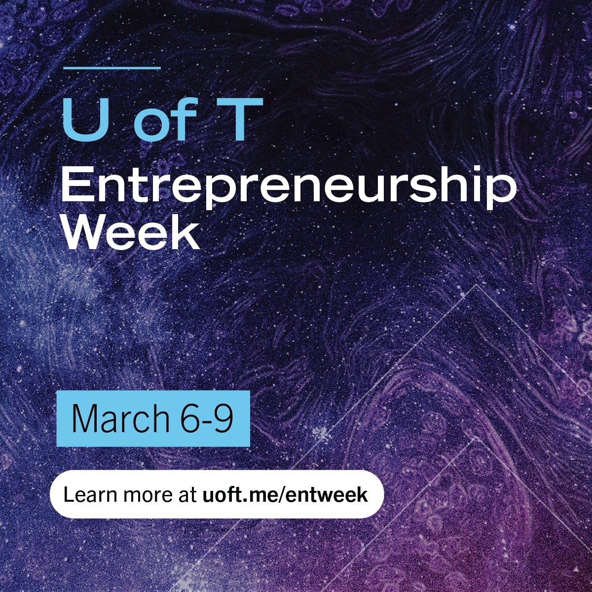 #UofTEntWeek is March 6-9! Visit us at our booth on March 9 + learn more about how we support student #entrepreneurship in Canada 🙌 ow.ly/ioPI50N10Nu <a href="/Hayleyy_McKay/">Hayley McKay, MSc.</a> <a href="/UofTStartup/">University of Toronto Entrepreneurship</a>