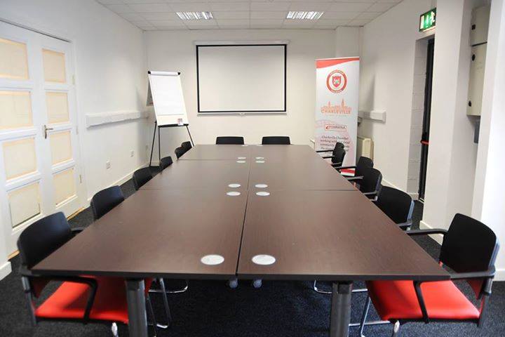 If you are working from home and need a desk or meeting room for an hour, a day or a week, we have space, &amp; fast broadband.
We can provide you with a 24/7 accessible hot desk, designated office spaces, phone booths, fast Wi-Fi, 
Contact us at: Charleville@ecentre.ie, or 063-33133