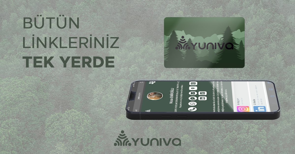 Yuniva Dijital Kartvizit ile sadece tek temasla uygulamaya sahip olmasalar bile istediğiniz tüm bilgileri karşınızdakilerle kolayca paylaşabilirsiniz.
#yunivacard #dijitalkartvizit #dijitalkart #nfccard #digitalbusinesscard