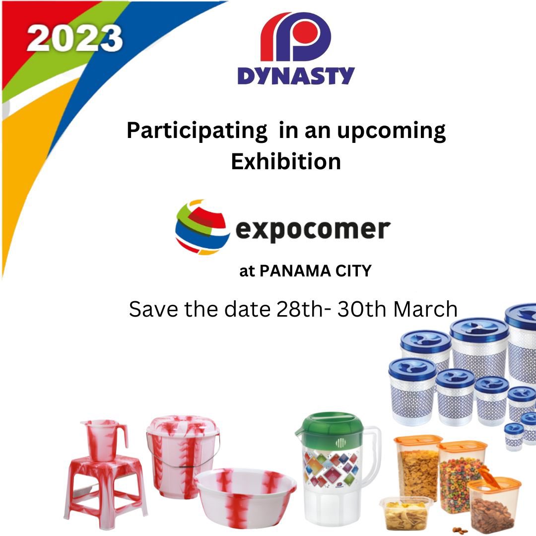 Pleasure to announce that we shall be Participating in upcoming Expocomer 2023 at Panama City . #dynastyplastics #expocomer2023 #manufacturerexporter #indianmanufacturer #makeinindia🇮🇳 #exhibitors