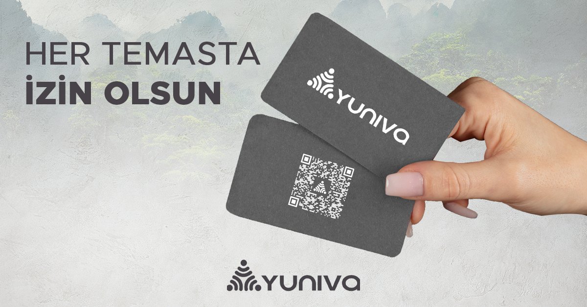 Katıldığınız bir toplantıda, ilk defa gittiğiniz bir ortamda ya da sosyal çevrenizde dijital kartvizitiniz ile karşı tarafa bıraktığınız olumlu imaj sizleri bir adım daha öteye taşımaya olanak sağlıyor. 
#yunivacard #dijitalkartvizit #dijitalkart #nfccard #digitalbusinesscard