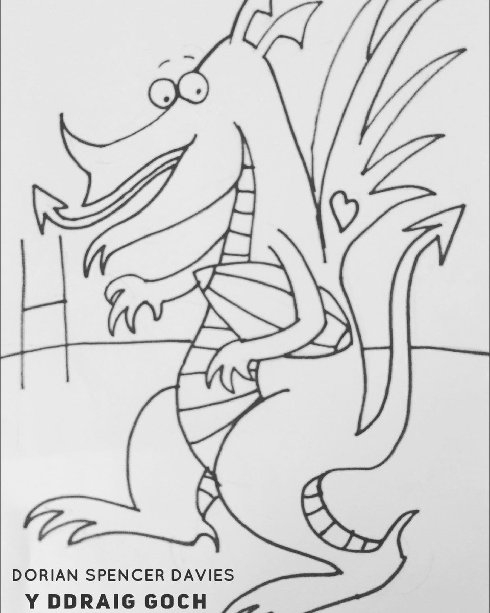DorianSpencer's tweet photo. Free colouring sheets by Dorian Spencer Davies to celebrate St Davids Day. Taflenni lliwio i ddathlu Dydd Gŵyl Dewi #cymru #DyddGwylDewi #DyddGwylDewiHapus https://t.co/mmKnKRLrZ4