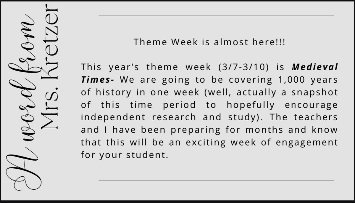 SCAJRHIGH's tweet photo. Hello, March! Here’s some things you’ll want to know about what’s coming up. Hint: It’s time for THEME WEEK!!! 🤗 See our IG or FB page for this month’s full newsletter. #GoSaders https://t.co/BIfI5QozL5