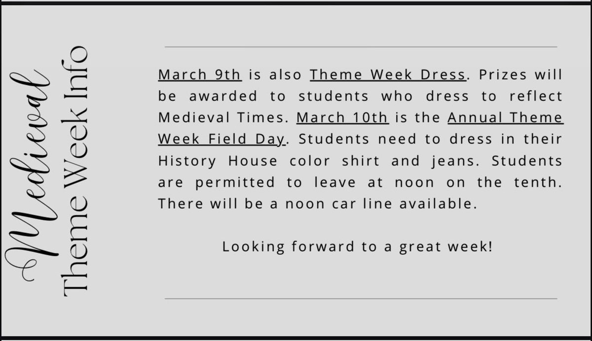 SCAJRHIGH's tweet photo. Hello, March! Here’s some things you’ll want to know about what’s coming up. Hint: It’s time for THEME WEEK!!! 🤗 See our IG or FB page for this month’s full newsletter. #GoSaders https://t.co/BIfI5QozL5