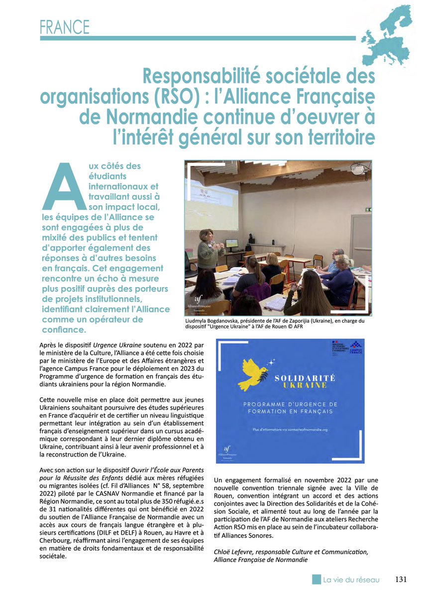 Alliance Française de Normandie tweet media