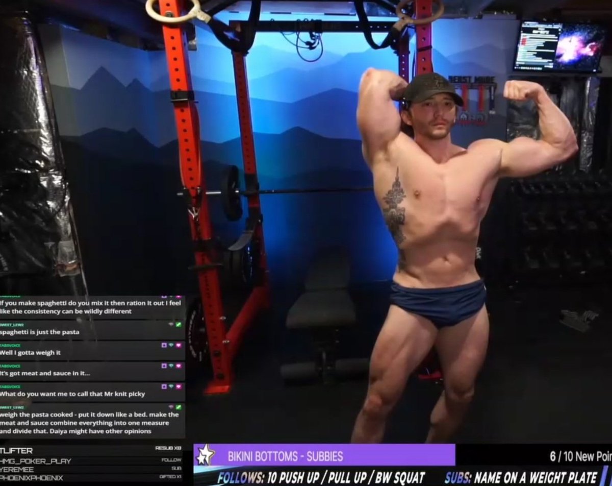 DAIYAB0LIC's tweet photo. its wednesday... that means its time for the biggest hardest wettest girthiest veiniest chest and tricep workout...
https://t.co/coXjSRBsy1
#chestday #wednesday #bodybuilding #maxbench #onlyfansbabe #twitch #workoutmotivation https://t.co/awy3TrPcyg
