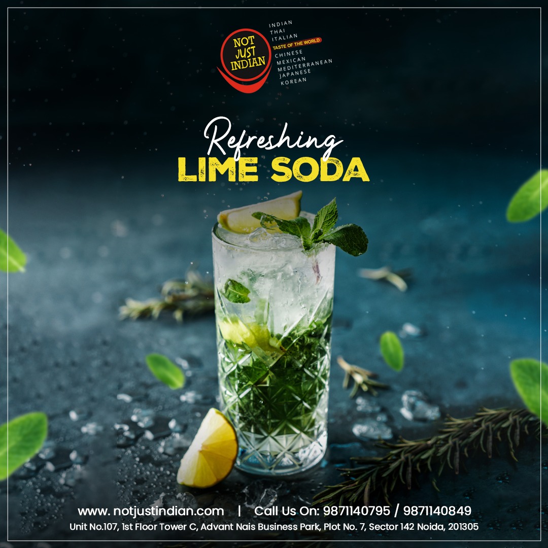 uptownatadvant's tweet photo. Refresh your mind with fresh lime soda at Not Just Indian at Uptown. 

For planning your parties call our Concierge Services: 09910000458 
Email: clientservices@uptownnoida.com

#Uptown #UptownAtAdvant #NotJustIndian #Noida #LimeSoda #Refresh #Vibes https://t.co/KfZtF9mLqv
