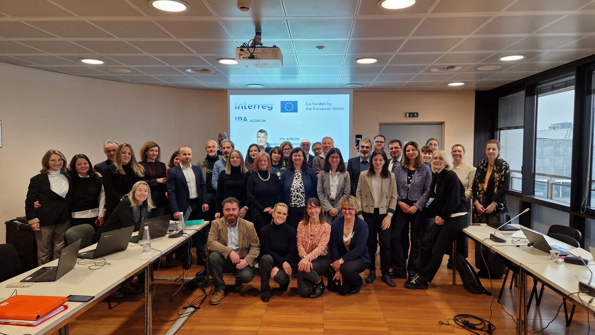 INTERREGADRION's tweet photo. #IPADRION Monitoring Committee 
@EUinmyRegion 
@EusairPoint https://t.co/h49566yV44