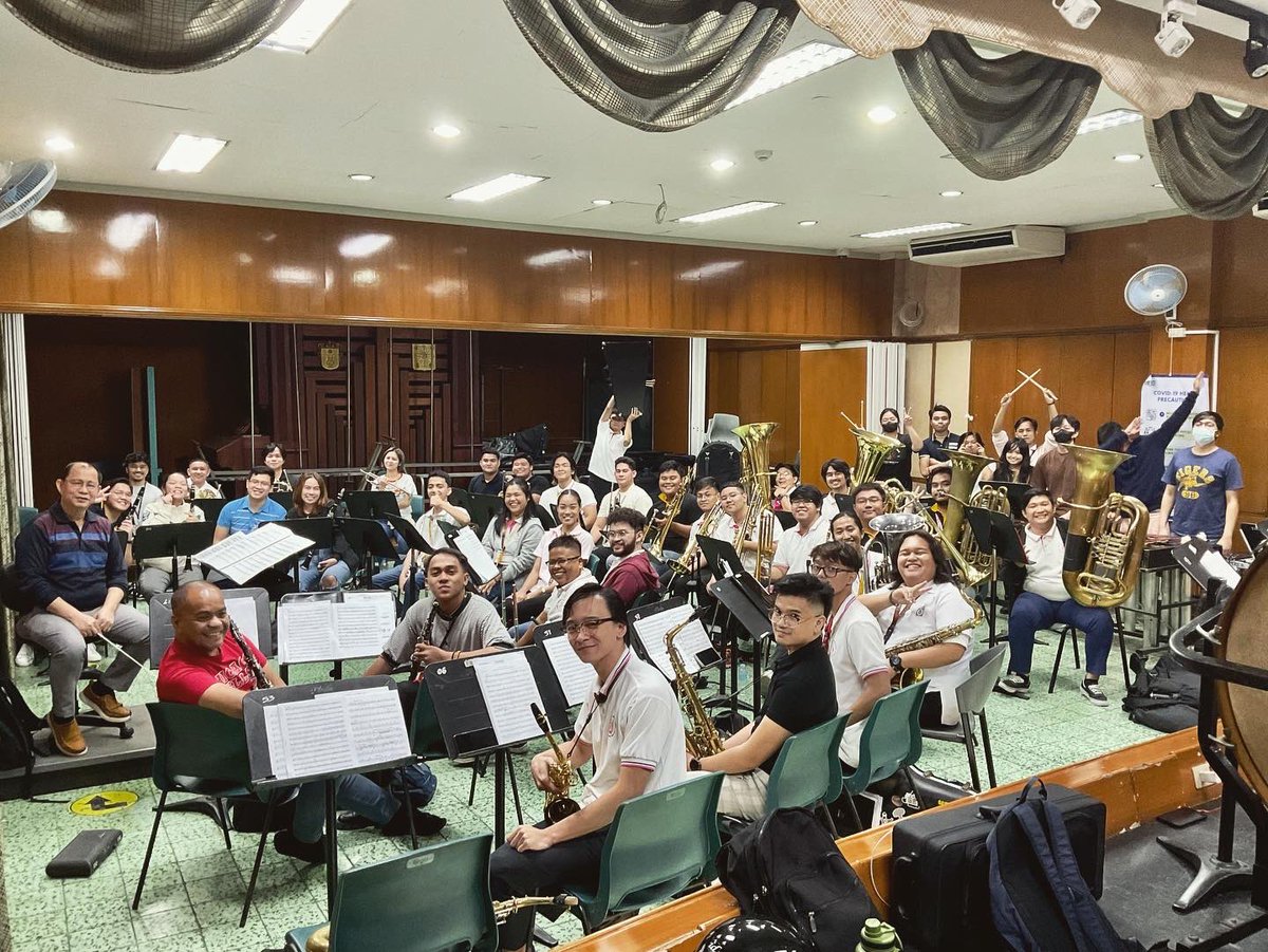 The University of Santo Tomas Wind Orchestra is preparing for an upcoming performance in celebration of National Women's Month.

#USTWO
#BeyondBorders
#USTWO2022