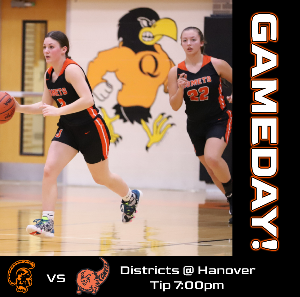 JonesvilleGBB's tweet photo. We travel to Hanover tonight to take on Big 8 (and future Cascades) rival Homer in District semifinal action! #WinOrGoHome https://t.co/J4GN42pny6