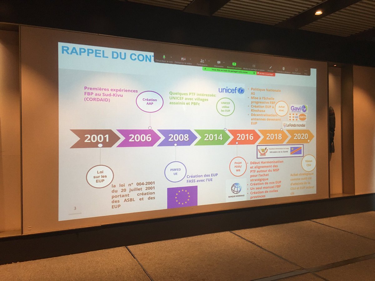 Le Prof Mayaka présente l’expérience des EUP en RDC dans l’atelier pour le lancement de l’INAM au Niger