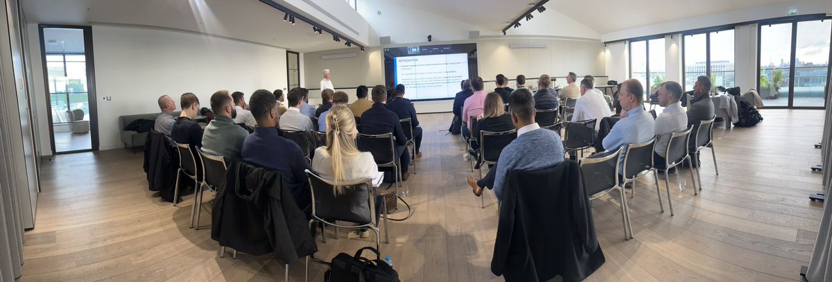 SOCOTECAdvisory's tweet photo. On Monday, Danny Frost led an insolvency and termination seminar for the team at Telford Homes. Thank you to @TelfordHomes for your hospitality - it was a pleasure to present for a great group in such fantastic facilities. 

#training #constructionuk #quantumexperts #insolvency https://t.co/UDJE5763ui