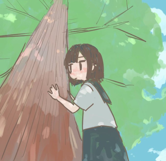 「木漏れ日 学生服」のTwitter画像/イラスト(新着)