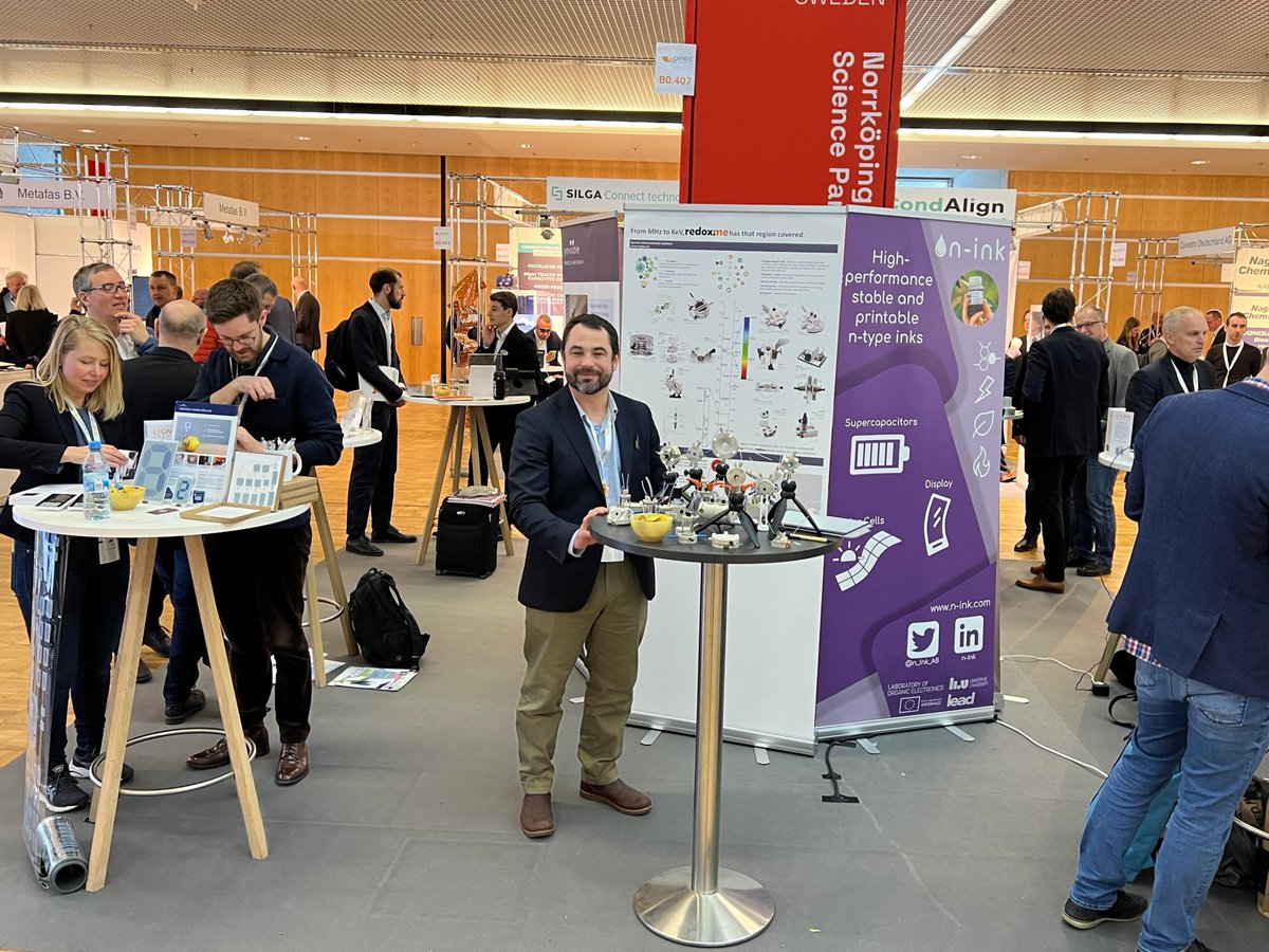 redoxme's tweet photo. We are exhibiting at @LOPECMunich. Come see us at booth 407 in "the Swedish Pavilion". 👋

#LOPEC  #PrintedElectronics #redoxme https://t.co/MOzwFmKqn7