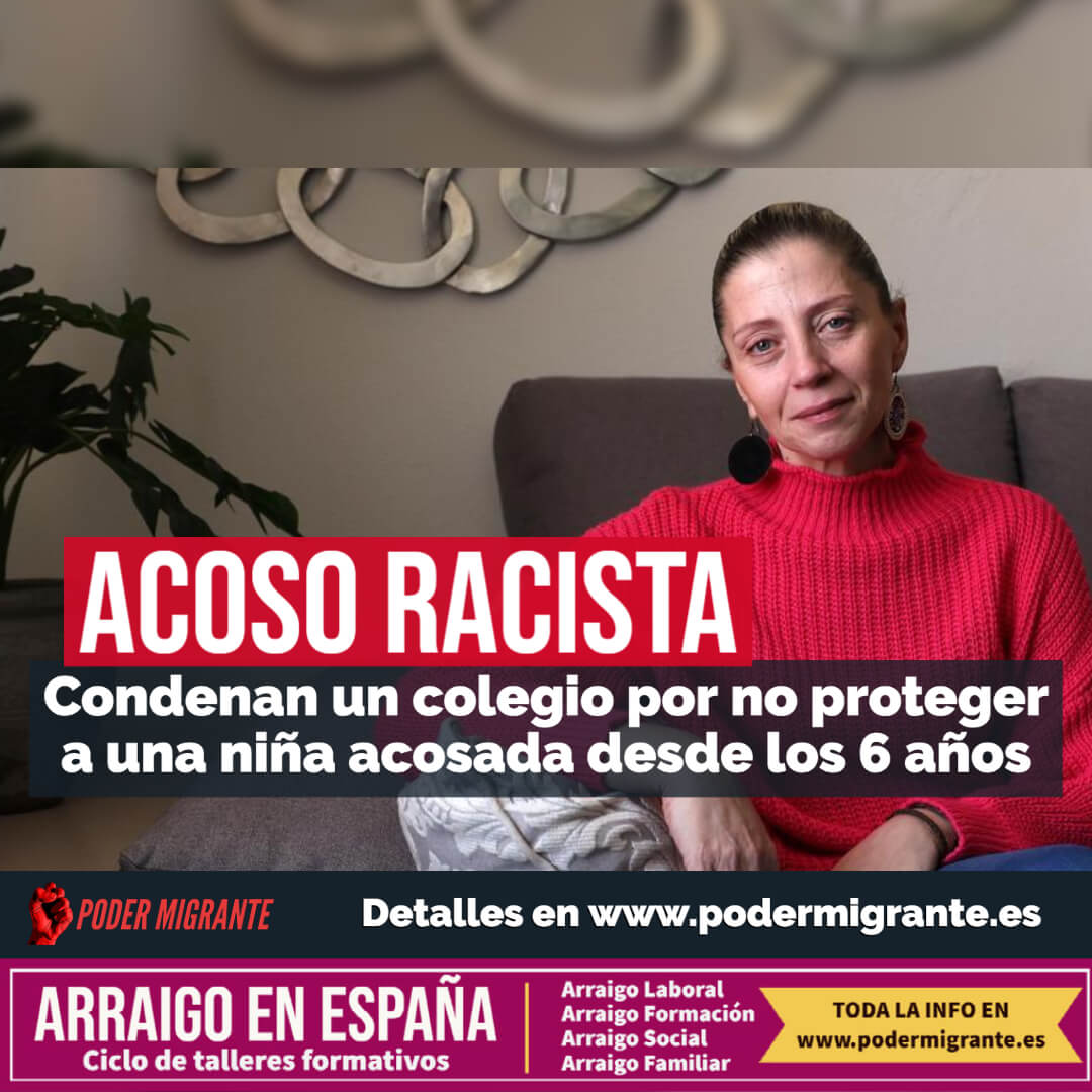PoderMigrante_N's tweet photo. ACOSO RACISTA. Condenan un colegio por no proteger a una niña acosada desde los 6 años https://t.co/yua3ekv6N0
#AcosoEscolar #AcosoRacista #JusticiaParaLasVíctimas #Educación #ProtocoloDeAcoso #PrevenciónDelAcoso https://t.co/o2cmxkcGDg