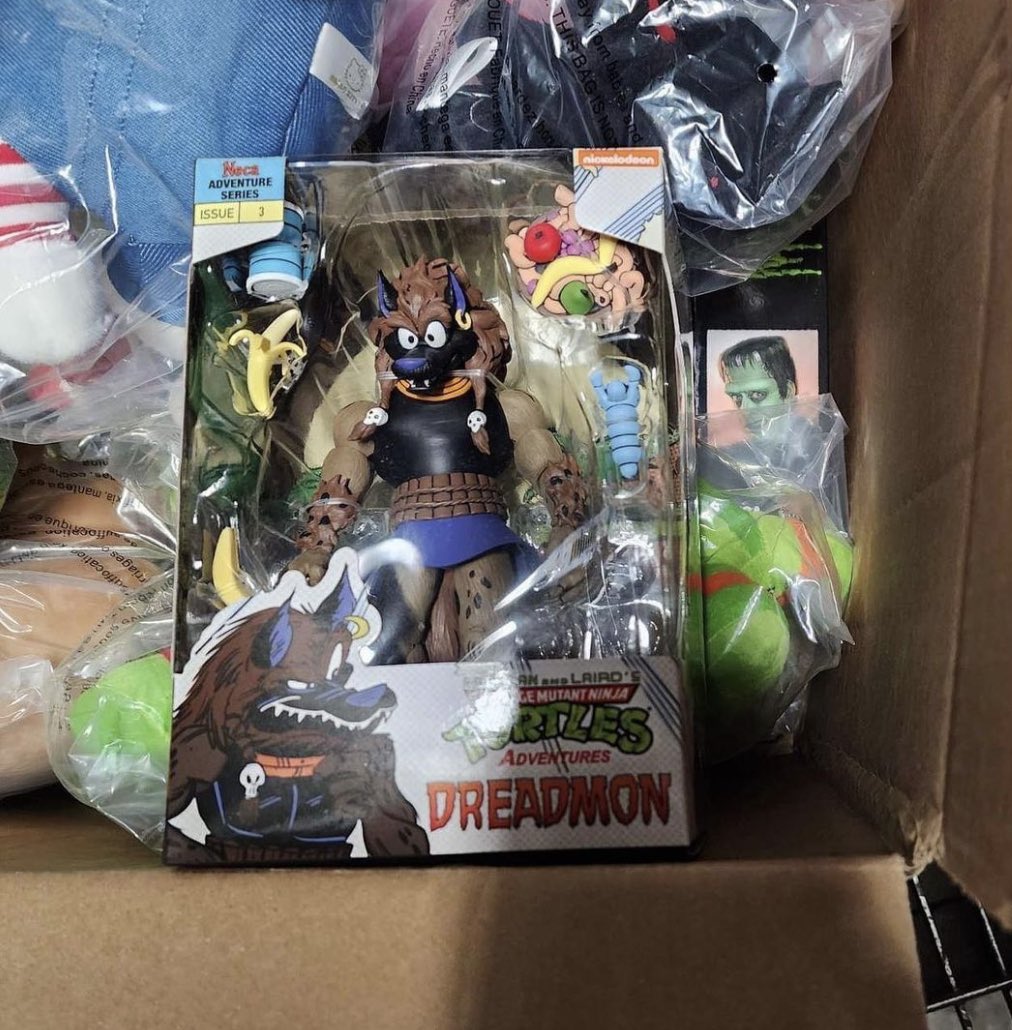 NinjaTurtleLair's tweet photo. DreadMon will be part of this next HaulAThon wave as expected.
-
#TurtleLair #TMNT #cowabunga #turtlepower #archietmnt #chc #fomo
#teenagemutantninjaturtles #turtletuesday https://t.co/EomyBblRuN