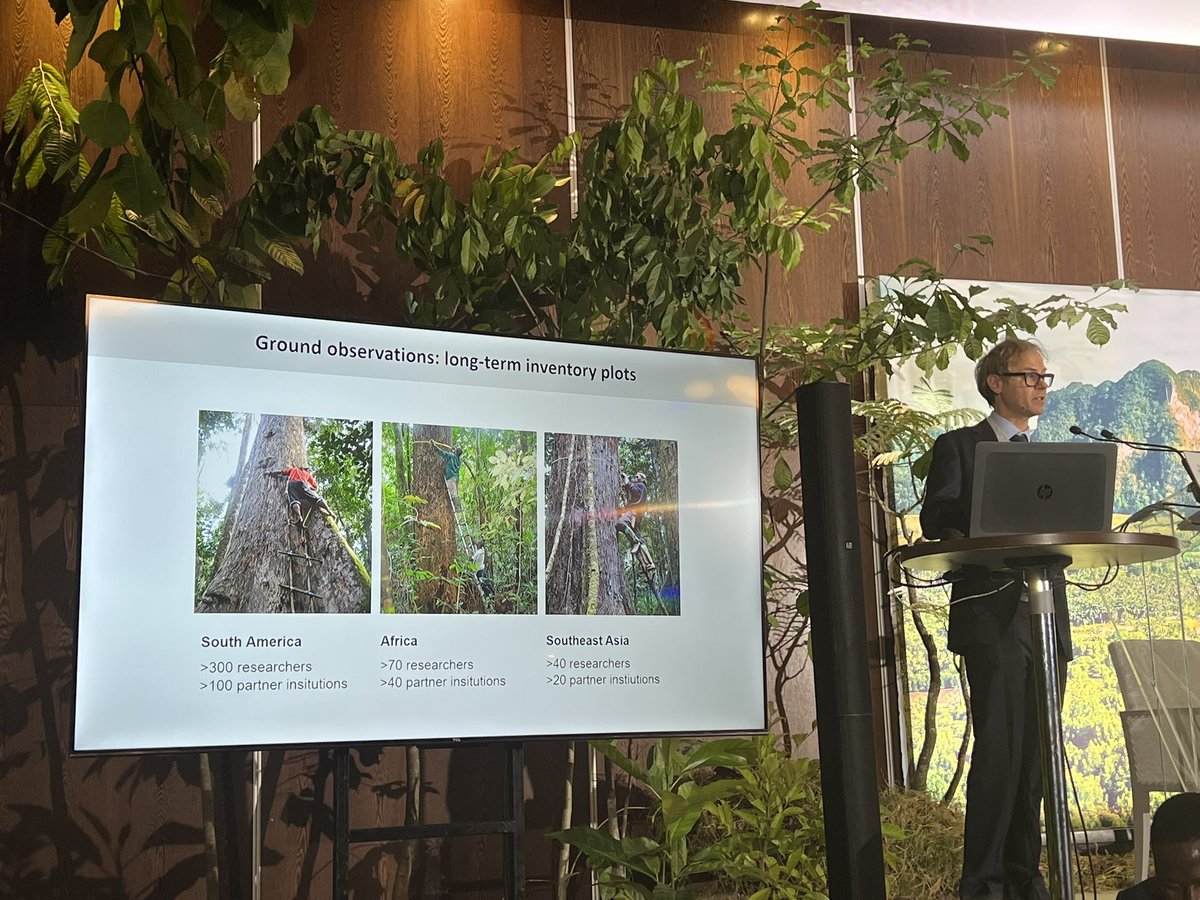 The research community in tropical countries needs serious investment long term partnership in research, data collection and capacity strengthening to support steering a sustainable future for all tropical  biomes <a href="/SimonLLewis/">Simon Lewis</a> #OneForestSummit