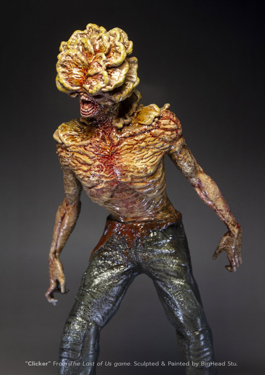 Bighead_Studio's tweet image. My new work 🍄
 #clickers  #thelastofus #hbomax #fanart #custom #painting #creaturesculpture #creature #bigheadstudio