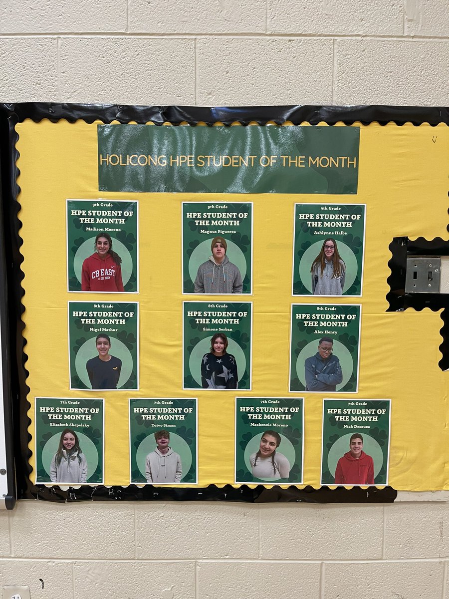 We sure are lucky to have our March Students of the Month!🍀🌈💛