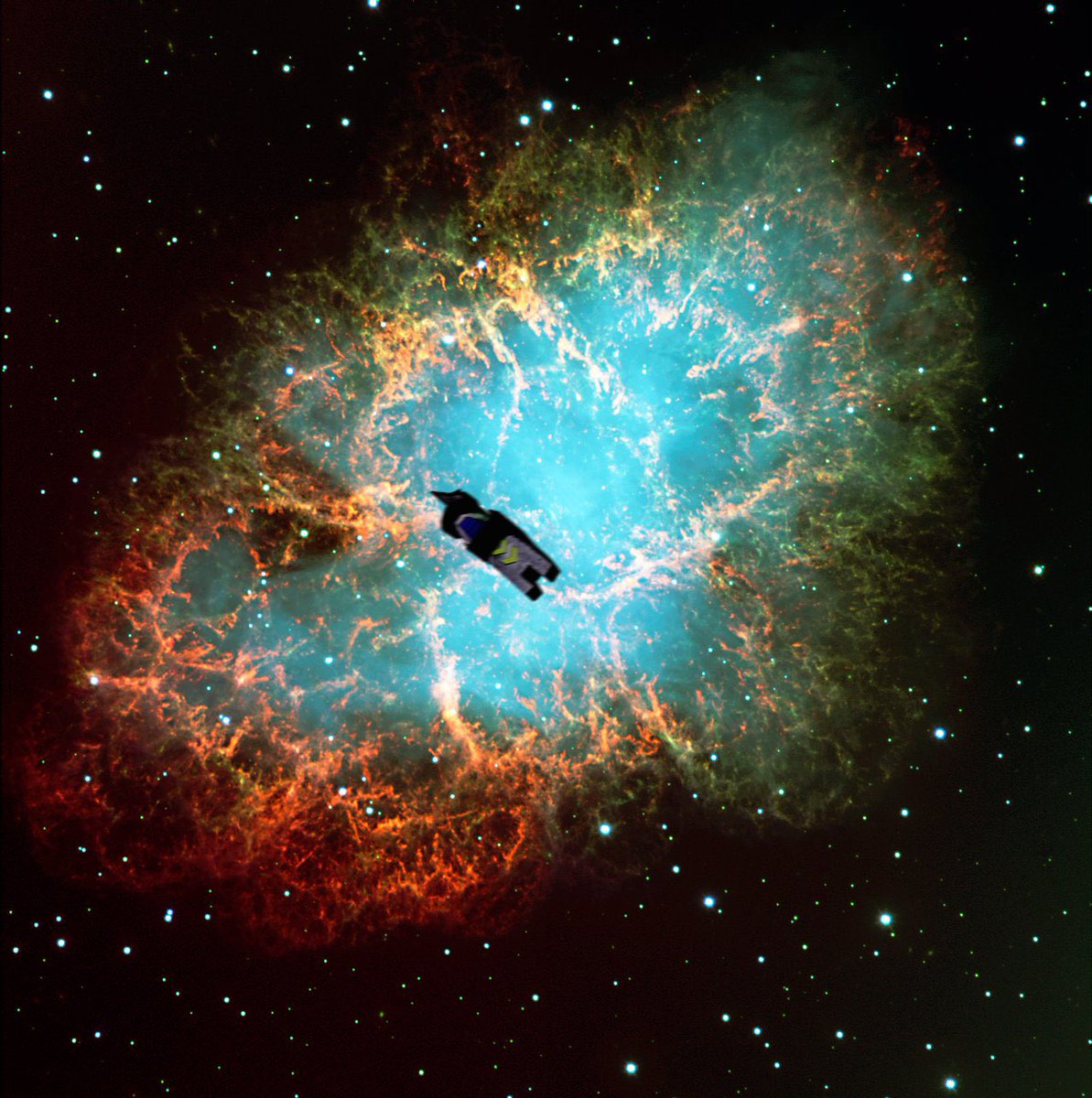 BREAKING NEWS: One of Crackbot’s legs was spotted near the Crab Nebula.
The Fullmiboys had this to say: “That Spicy mfer can go fuck itself, we’ll just make a new one, out of gold or some other exotic metal”