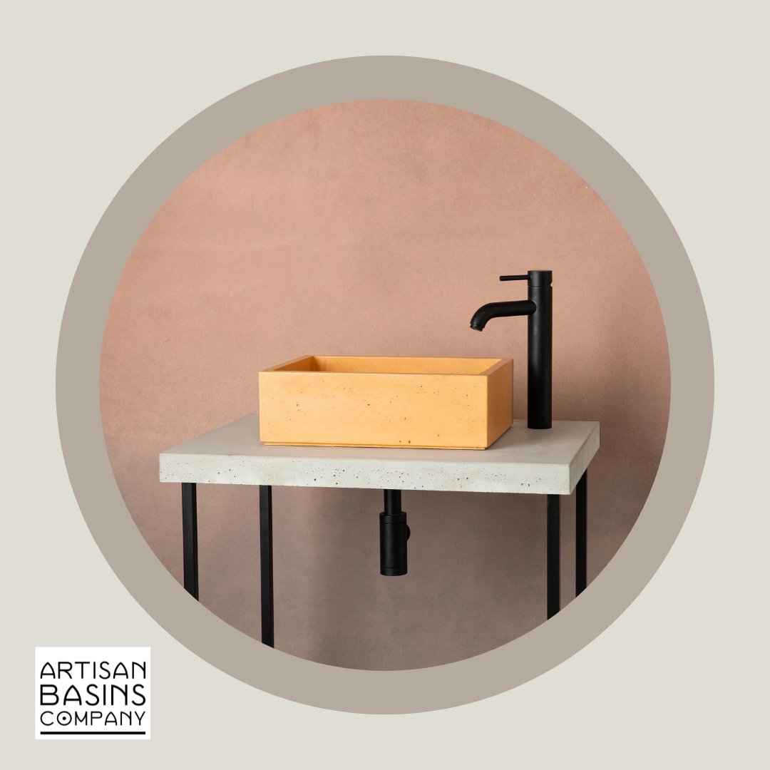 The Mini Rectangle - The best things come in small packages! #washbasins #designerbathroom #designersinks #sinkinspo #basininspo #bathroominspo #beautifulbathrooms