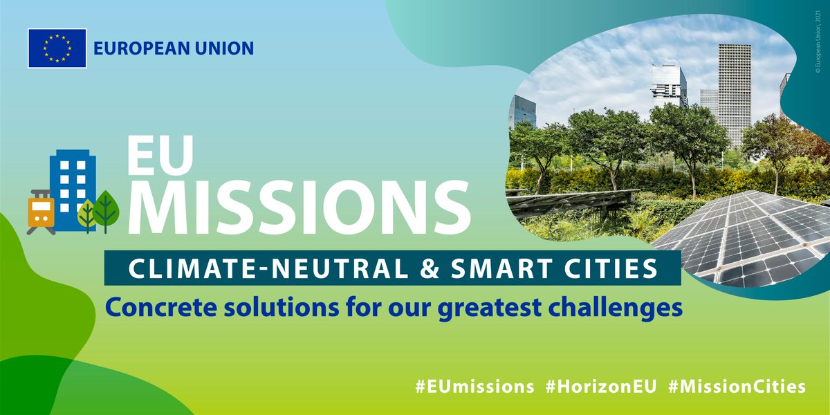 RosalindeEU's tweet photo. 🙌53 cities have been selected for the @NetZeroCitiesEU Pilot Programme! 
Their experience will:
✅be an example to all cities across the EU &amp; beyond
✅contribute to the EU #MissionCities goal to make 🇪🇺EU cities #climate-neutral by 2030!

More info👇
https://t.co/DisfOOSdGT https://t.co/iEnki5WvKx