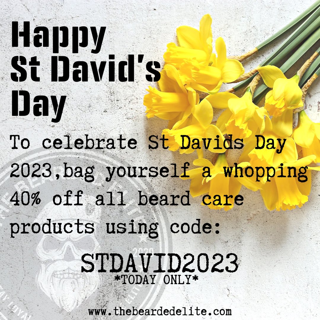 thebeardedelite's tweet photo. Happy St Davids Day! https://t.co/5EA4Hyd8JB