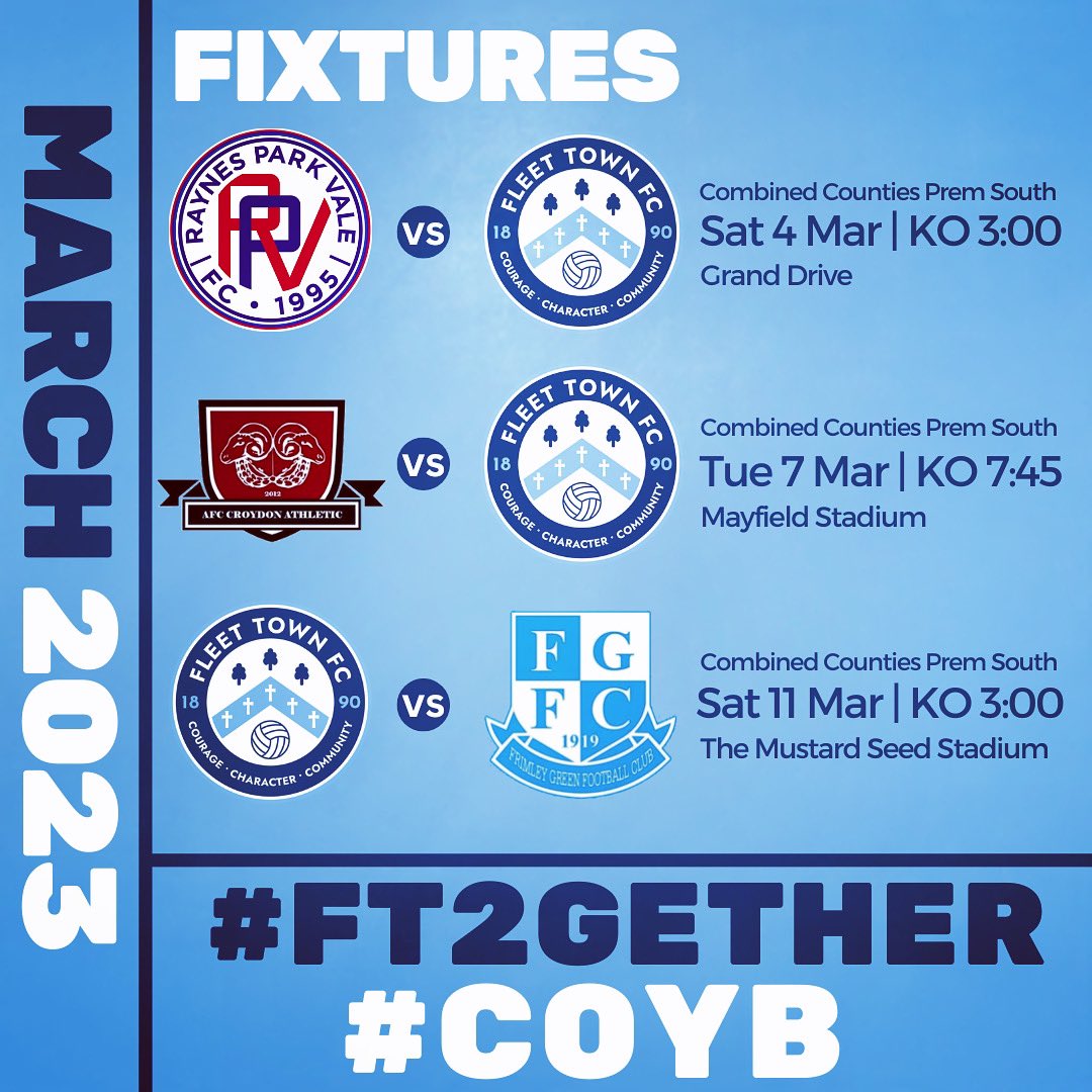 Fleet Town FC tweet media