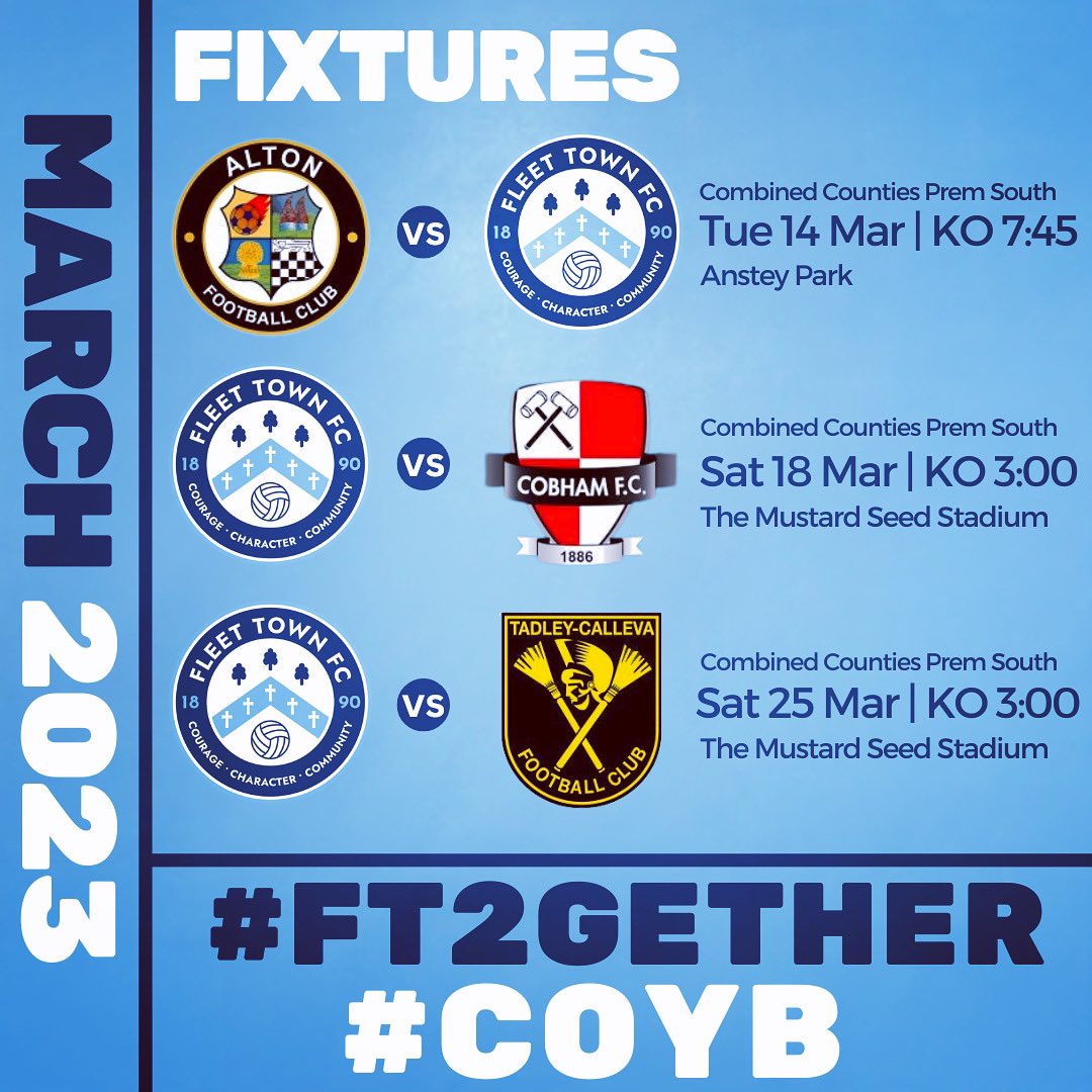 Fleet Town FC tweet media