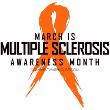 It's Multiple Sclerosis Awareness a Month. 

So...

You know..

Stay aware. Stay vigilant. We're everywhere 👀