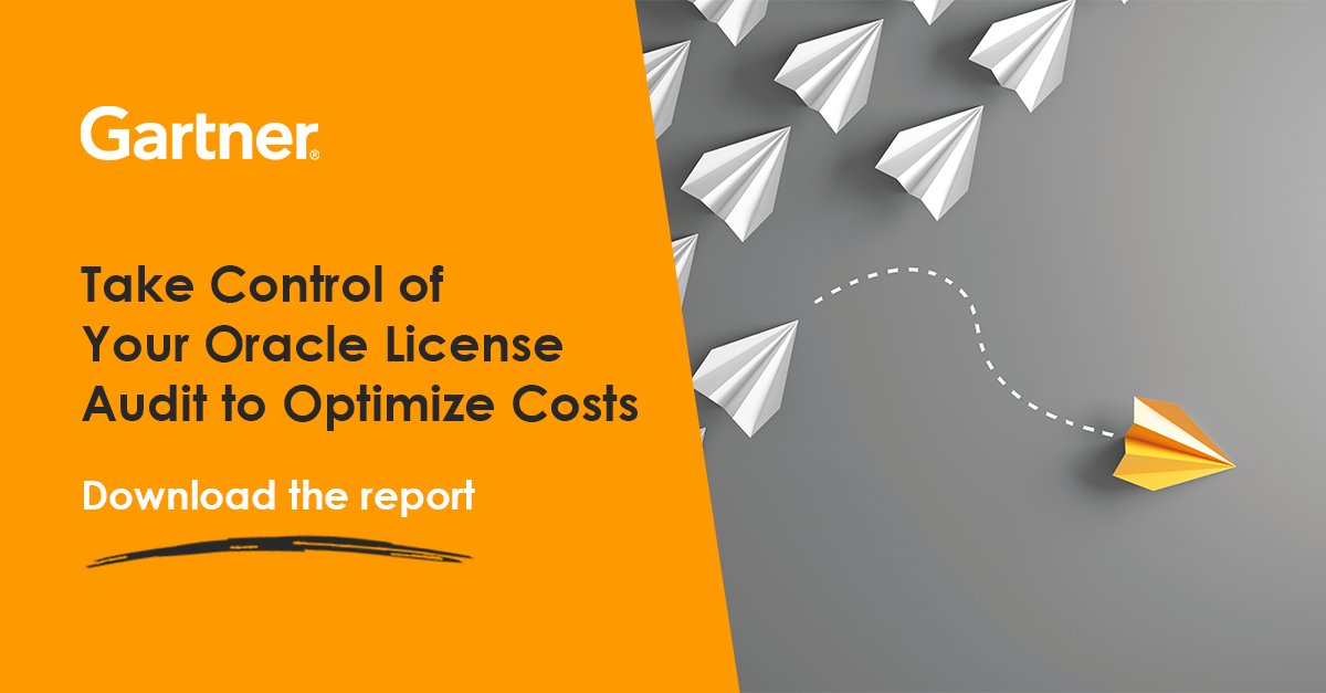 Support_Revo's tweet image. Are you facing an impending Oracle audit?

Ensure you’re prepared by downloading the #Gartner report ‘Take Control of Your Oracle License Audit to Optimize Costs’ below.

ow.ly/v87x50MX0Vy 

#softwarelicesning #tipsforsuccess