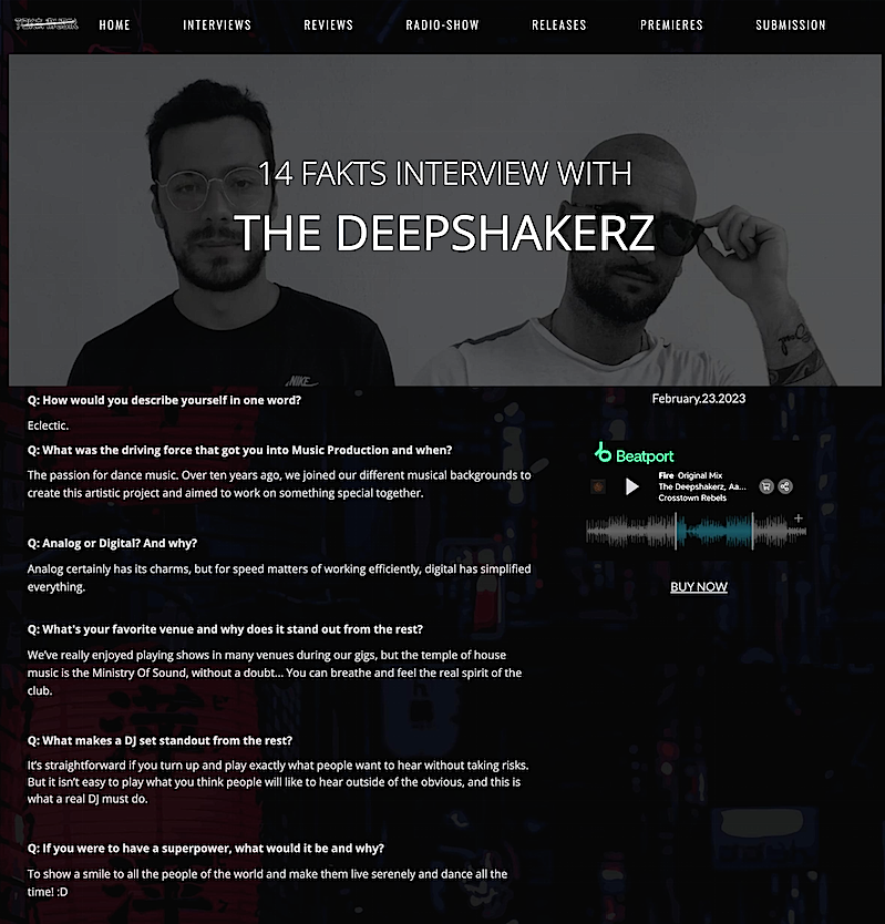 The Deepshakerz tweet media