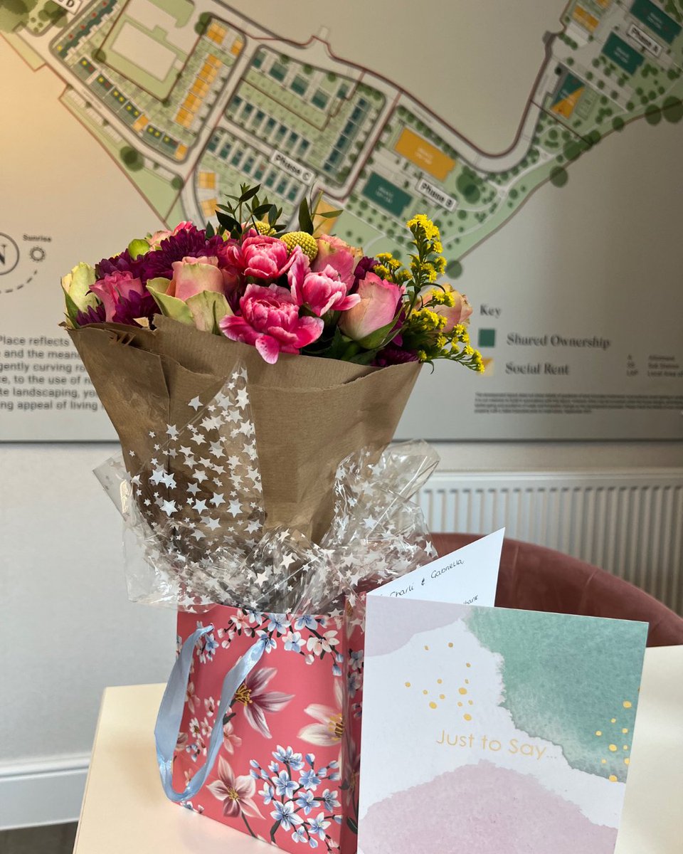 "You have helped make our experience of buying our first home so lovely and enjoyable!"

Lovely words for Charli &amp; Gabriella at Newman Place 💐