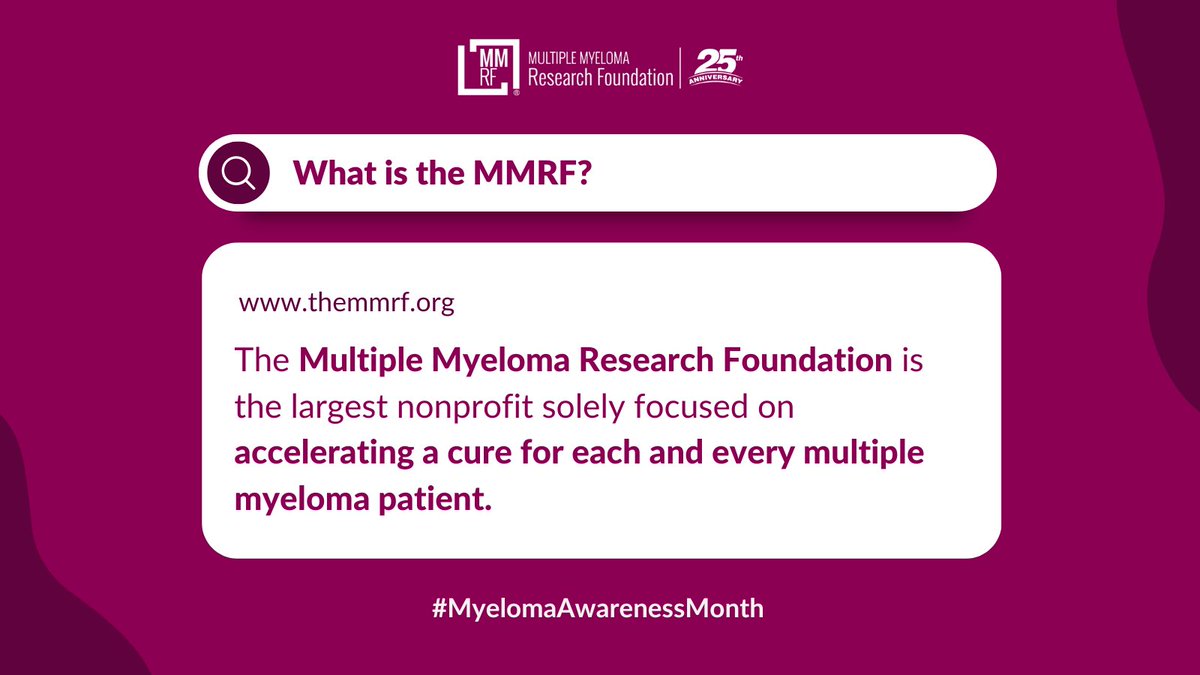 theMMRF's tweet photo. Being diagnosed with a disease like myeloma can feel overwhelming. It’s #MyelomaAwarenessMonth &amp; we are here to educate on the disease, offer support, &amp; most importantly, keep accelerating towards a cure. Spread the word! To learn about myeloma, visit: https://t.co/NY8wyOZaVm https://t.co/WyGPesZgPm