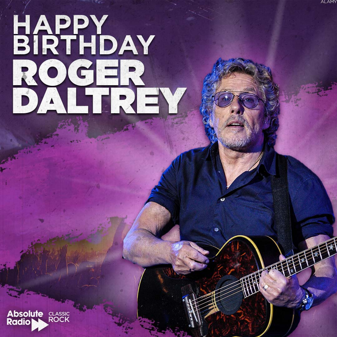 Happy birthday Mr Daltrey!

<a href="/TheWho/">The Who</a> legend is 79 years young today! 💜